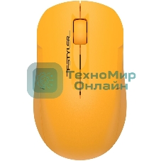 Мышь беспроводная A4Tech Fstyler FG15C Air2 желтый, 1200 dpi, радиоканал, USB, кнопки - 3