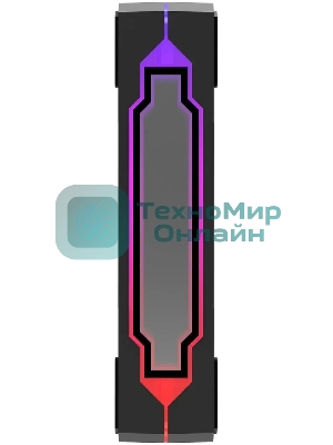 Вентилятор для корпуса Bloody CF-12 LCD ARGb 120х120x25 черный 4-pin 32дБ (упак.:1шт) (CF-12-ARGb120-BK) Ret