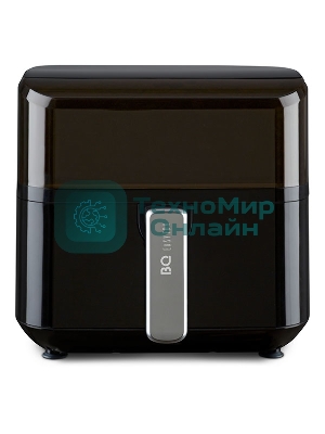 Аэрогриль BQ GR2001 черный, 1500 Вт, 4 л, сенсор, 8 программ