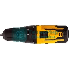 Дрель-шуруповерт аккумуляторная Denzel CDL-12-02BM, 12В, 2 АКБ