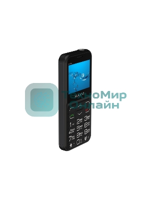 Мобильный телефон Maxvi B231ds черный
