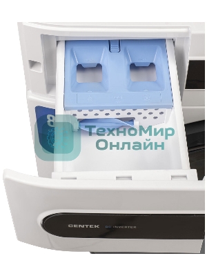 Стирально-сушильная машина Centek CT-1951 белый, загрузка фронтальная 8 кг, 1400 об/мин., класс: А+++