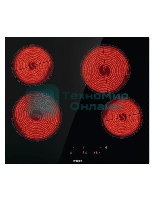Варочная панель Gorenje ECT64BSCE черный