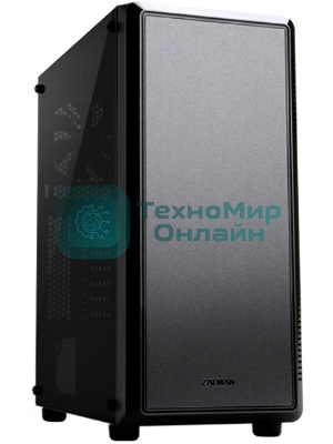 Компьютерный корпус ZALMAN S4, ATX, черный, WINDOW, 1x5.25
