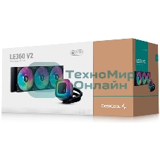 Система жидкостного охлаждения DeepСool LE360 V2 черный (R-LE360-BKAMMC-G-2)