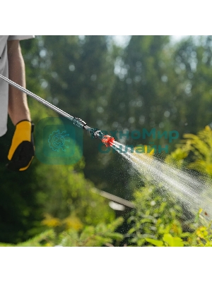 Опрыскиватель ранцевый аккумуляторный Denzel D-16LA, 16 л, щелочной акк., 12 В, 8 А·ч