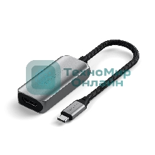 Переходник (адаптер) Satechi USB-C To HDMI 2.1 8K Adapter, Поддержка 8K/60Hz, Серый ST-AC8KHM