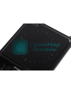 Плита настольная электрическая Hyundai HYC-0101 черный эмаль (настольная)