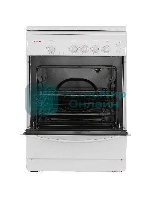 Плита газовая Gefest CG 60М C6 К73 белый, конфорок 4 шт, духовка 63 л, 60 см x 85 см x 60 см