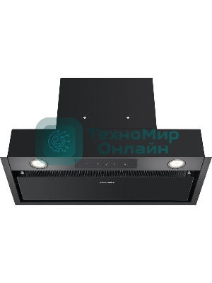 Вытяжка встраиваемая Maunfeld Fantasy Light 60 черная, 59.7 см, 800 куб. м/ч, 52 дБ