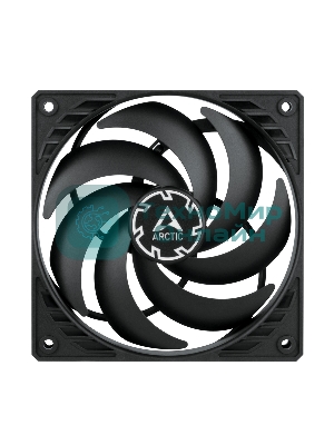Вентилятор для корпуса Arctic P12 SLIM PWM PST черный, 120 мм, 2100 об/мин, 22.5 дБ, 4 pin