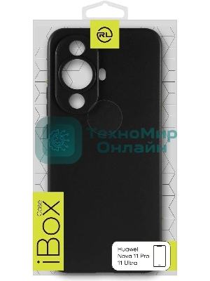 Чехол (клип-кейс) Redline для Huawei Nova 11 Pro/11 Ultra iBox Case черный (УТ000036189)
