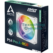 Вентилятор корпусной ARCTIC P14 Pro A-RGb (белый) - retail (ACFAN00318A)