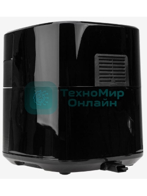 Аэрогриль Eltronic 777-02 черный, 1600 Вт, 6.3 л, сенсор, 10 программ