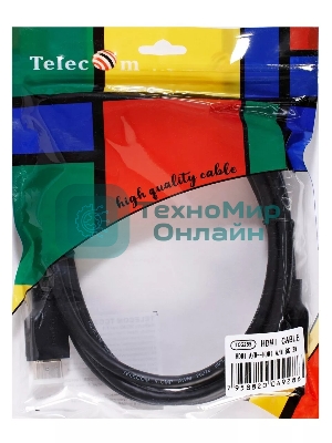 Кабель HDMI 19M/M,ver. 2.1, 8K@60 Hz 2m Telecom TCG255-2M