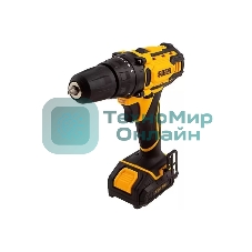 Дрель-шуруповерт аккумуляторная Denzel CDL-12-02BM, 12В, 2 АКБ