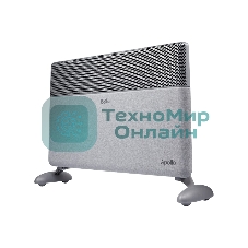 Конвектор электрический Ballu Apollo digital INVERTER Moon Gray BEC/ATI-2501 серый, 2500 Вт, 30 м2, термостат, дисплей, WiFi