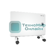 Конвектор Thermex Frame 1000E белый, 1000 Вт, 15 м2, термостат, дисплей