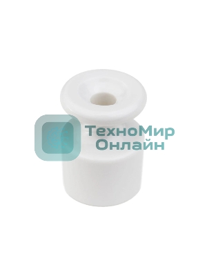 Изолятор для наружного монтажа Bironi R1-551-01-50 Ришелье керамика белый, 50шт/уп