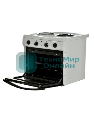 Плита электрическая Мечта 15М белый, конфорок 2 шт, духовка 25 л, 50 см x 47 см x 43 см