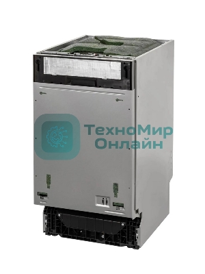 Встраиваемая посудомоечная машина Candy CDIH 2D1047-08 Узкая, 81.5х44.86х55 см, 10 комплектов, 7 программ, 47 дБ