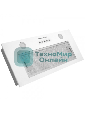 Вытяжка встраиваемая Zigmund & Shtain K 016.7 W белый, 70 см, 1050 куб. м/ч, 58 дБ