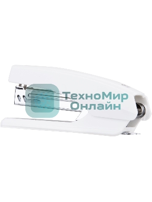 Степлер Deli E0238 N10 (12 листов) встроенный антистеплер, ассорти, 50 скоб, коробка