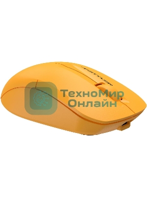 Мышь беспроводная A4Tech Fstyler FG15C Air2 желтый, 1200 dpi, радиоканал, USB, кнопки - 3