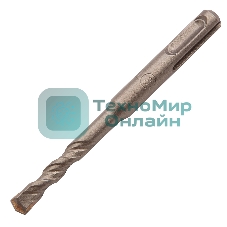 Бур по бетону Denzel двойная спираль, Cobalt W-tip, 8x110 мм, SDS PLUS