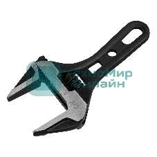 Ключ разводной Denzel 135 мм, CrV, кованый, укороченная рукоятка