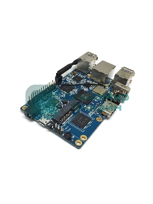 Микрокомпьютер Orange PI 3 2Gb + 8Gb EMMC, Android 7, с кабелем питания. (44286)