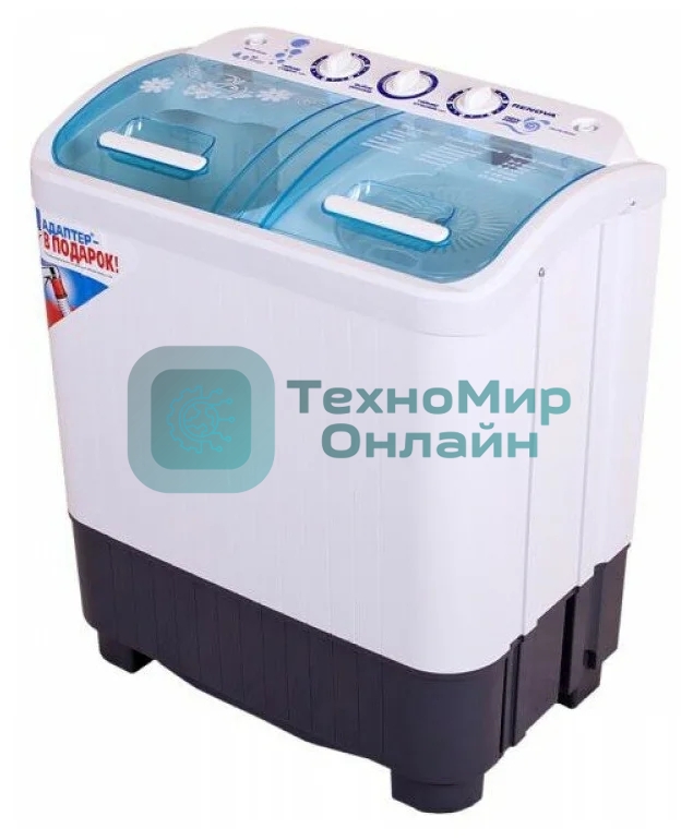 Стиральная машина Renova WS-40PET белый, загрузка вертикальная 4 кг, 1350 об/мин., класс: А+
