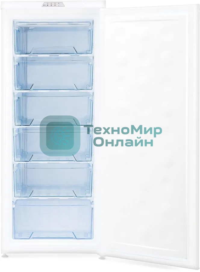 Морозильная камера SunWind SCU256 белый, 208л, 6 ящиков