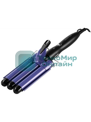 Щипцы для завивки волос Galaxy Line GL 4642 черный/фиолетовый, 25 мм, 200 °C, 1 режим