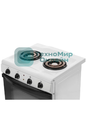 Плита электрическая Мечта 15М белый, конфорок 2 шт, духовка 25 л, 50 см x 47 см x 43 см