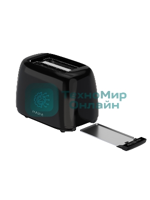 Тостер Maxvi KT723P черный