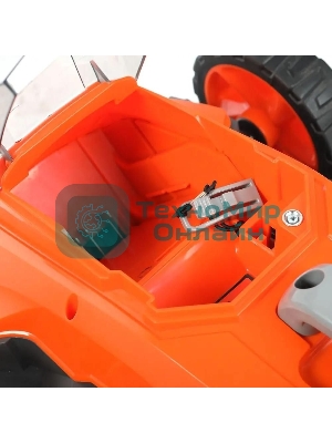 Газонокосилка аккумуляторная Patriot CM 432 (поставляется без акб 40В и зарядного), бесщеточ. двиг., 32 см, центр. регулир. 3 пол. 25-75, трав 30 л., мульчирование