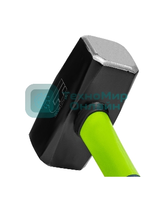 Кувалда Сибртех 2000 г, фибергласовая обрезиненная рукоятка