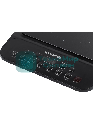 Плита настольная электрическая Hyundai HYC-0101 черный эмаль (настольная)