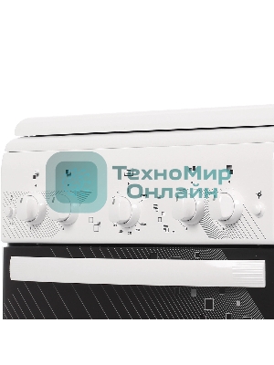 Плита газовая Gefest ПГ 5100-02 0009 белый, конфорок 4 шт, духовка 52 л, 50 см x 85 см x 58.5 см