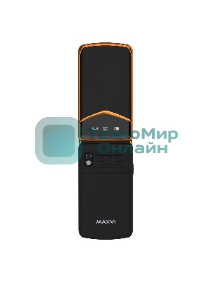 Мобильный телефон Maxvi E11 черный/золотистый