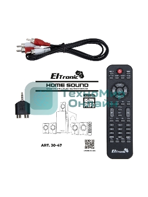 Акустическая система ELTRONIC (30-47) HOME SOUND - черный