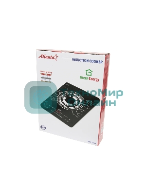 Плита настольная индукционная Atlanta ATH-1760 черный