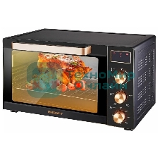 Мини-печь Kraft KF-MO 3506 KGLB (черный/золото) с дисплеем