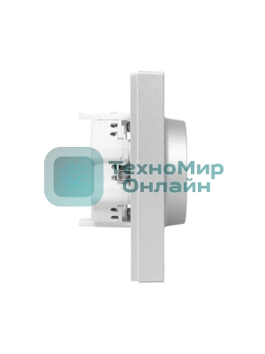 Розетка 2-м EKF UP1-SOA-210 СП Эпика 16А с заземл. без защ. шторок с рамкой механизм алюм.