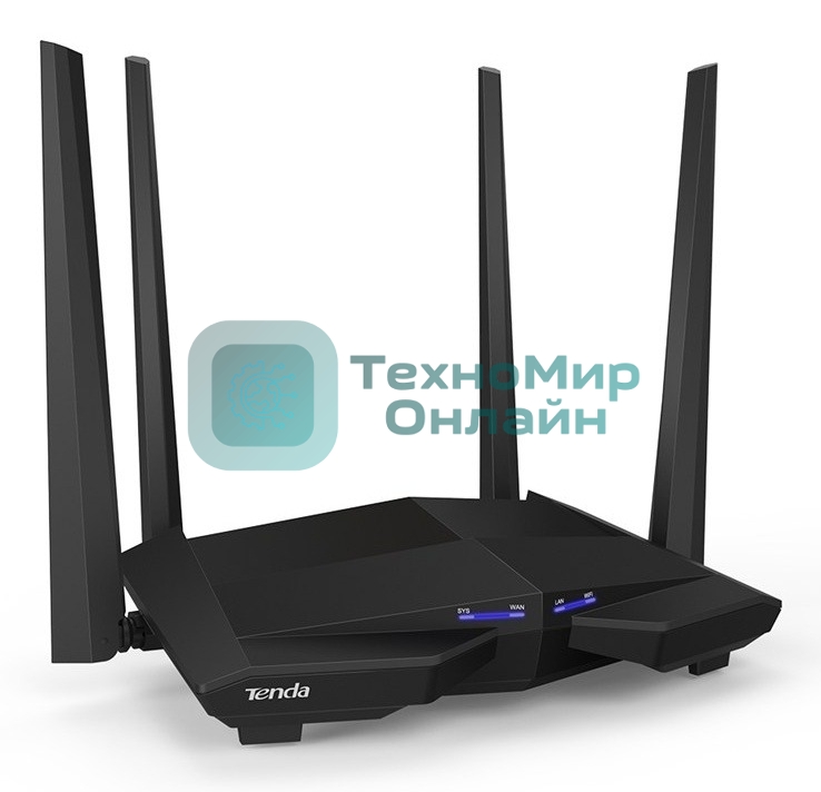 Маршрутизатор/роутер Wi-Fi Tenda AC10 1200MBPS 1000M 3P AC10