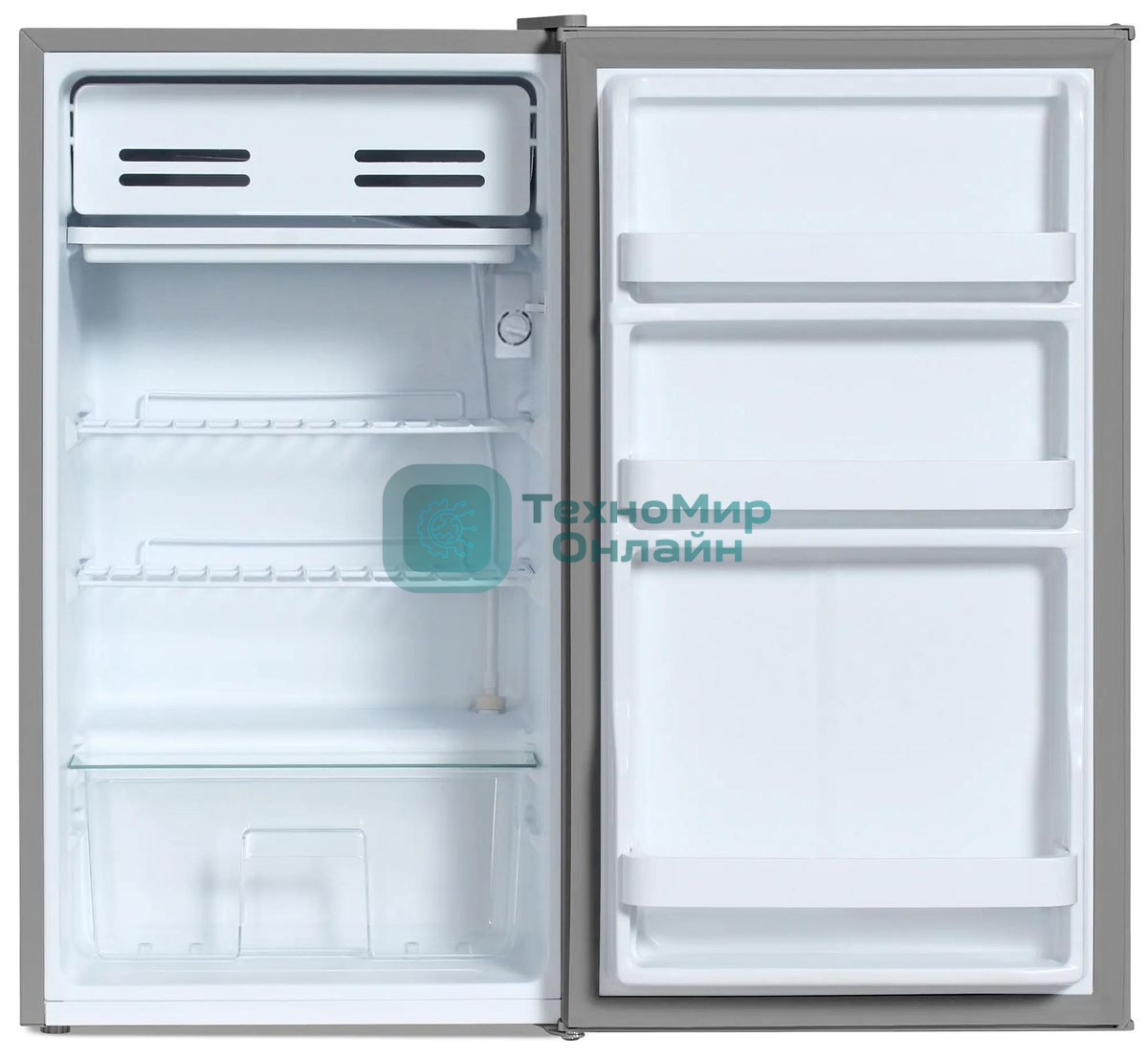 Холодильник Hyundai CO1003 серебристый однокамерный 93л