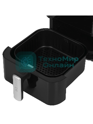 Аэрогриль BQ GR2001 черный, 1500 Вт, 4 л, сенсор, 8 программ