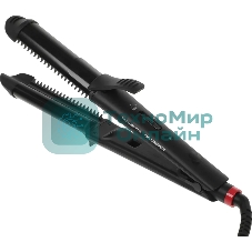 Щипцы для завивки волос Rowenta CF451LF0 черный, 32 мм, 200 °C, 2 режима