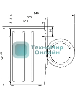 Стиральная машина Atlant СМА 70С107-000 белый, загрузка фронтальная 7 кг, 1000 об/мин., класс: А++